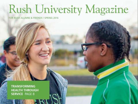 Rush University Magazine Spring 2016